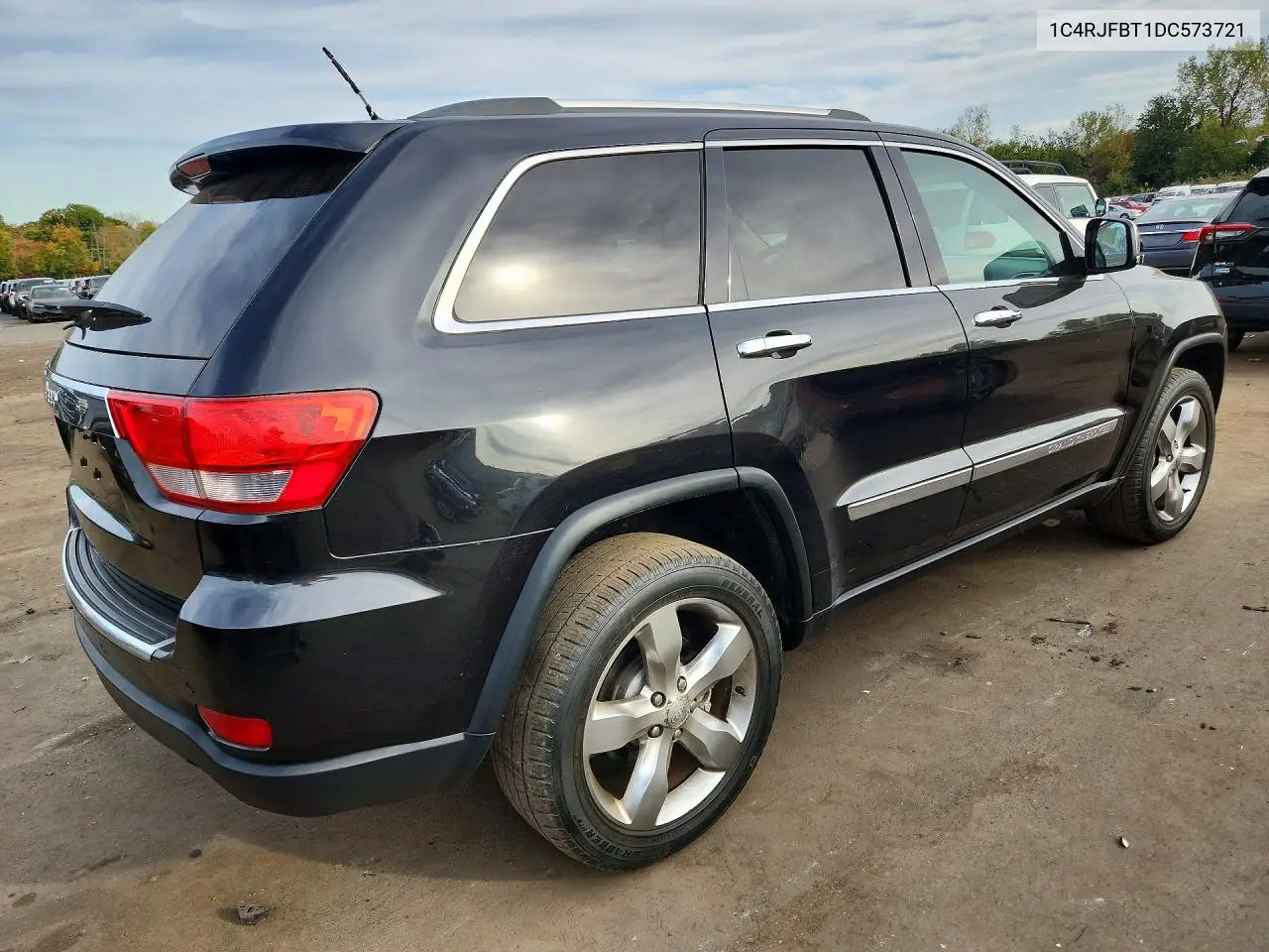 2013 JEEP GRAND CHEROKEE VIN 1C4RJFBT1DC573721 — фото 4