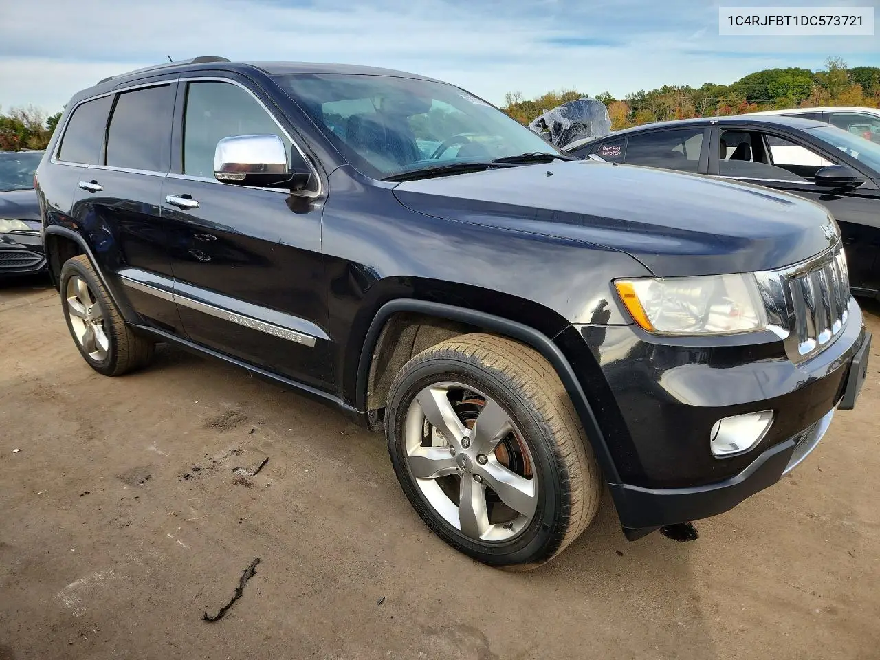 2013 JEEP GRAND CHEROKEE VIN 1C4RJFBT1DC573721 — фото 5