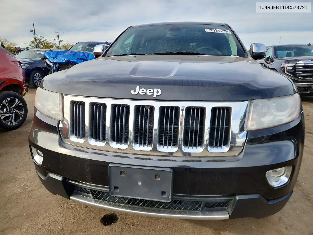 JEEP GRAND CHEROKEE 2013, VIN 1C4RJFBT1DC573721