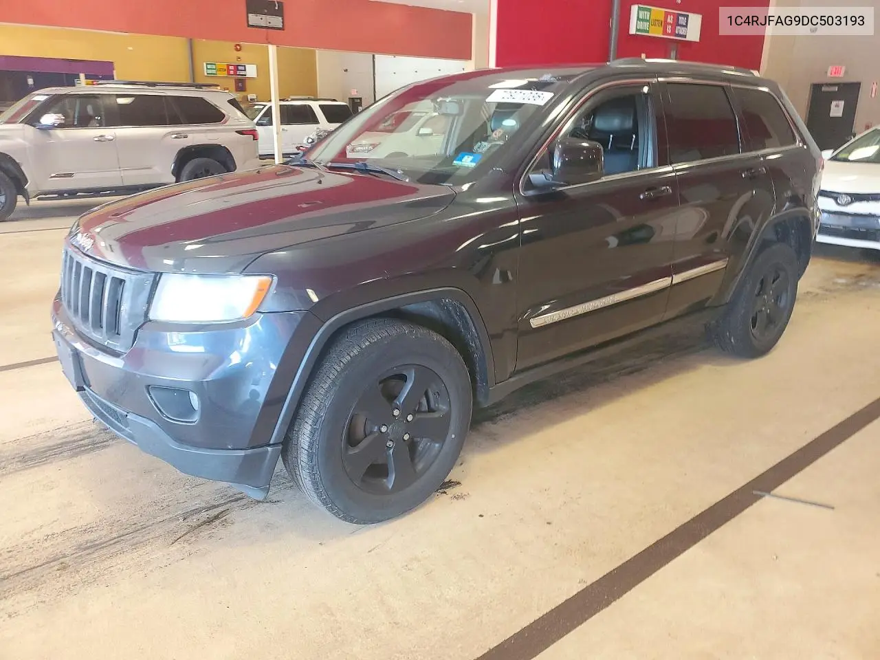 JEEP GRAND CHEROKEE 2013, VIN 1C4RJFAG9DC503193