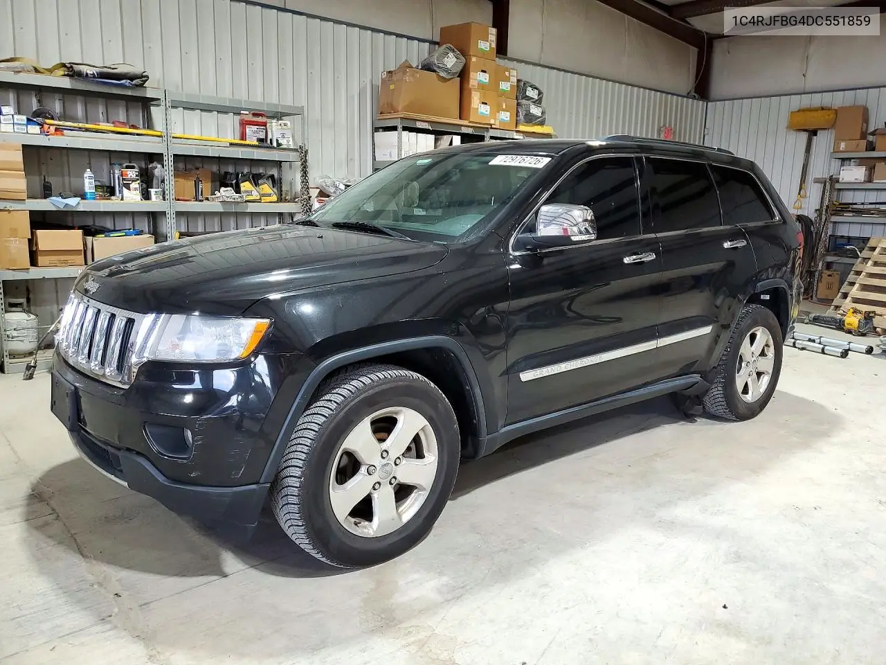 JEEP GRAND CHEROKEE 2013, VIN 1C4RJFBG4DC551859