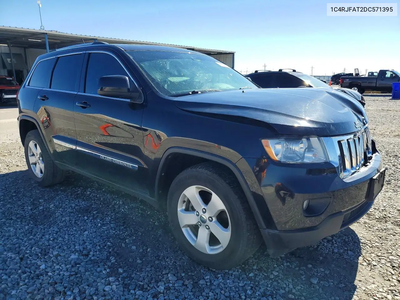 2013 JEEP GRAND CHEROKEE VIN 1C4RJFAT2DC571395 — фото 4