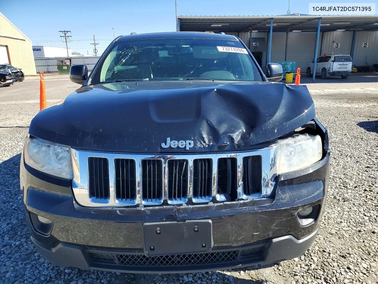2013 JEEP GRAND CHEROKEE VIN 1C4RJFAT2DC571395 — фото 5