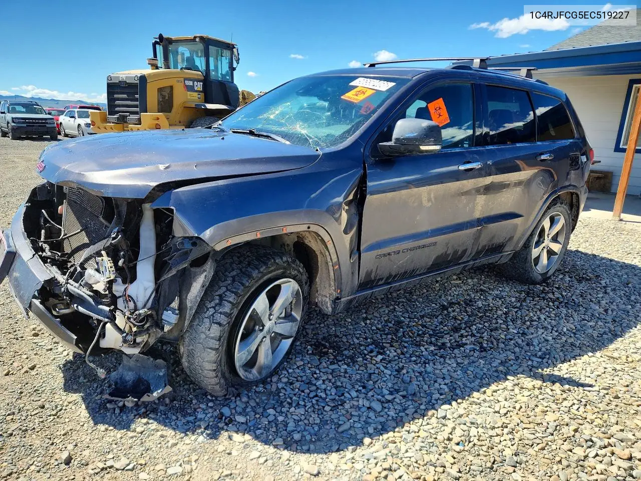 JEEP GRAND CHEROKEE 2014, VIN 1C4RJFCG5EC519227