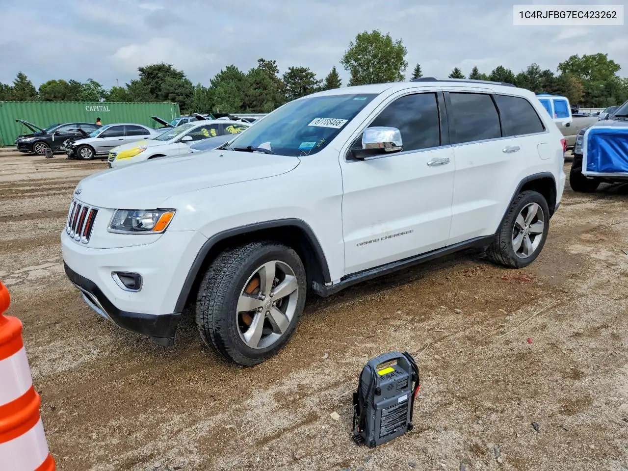 JEEP GRAND CHEROKEE 2014, VIN 1C4RJFBG7EC423262