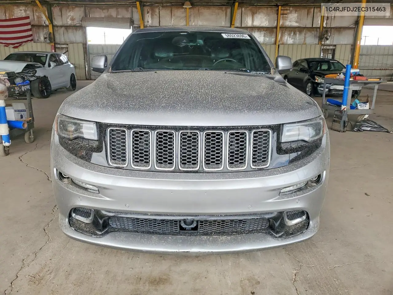 2014 JEEP GRAND CHEROKEE VIN 1C4RJFDJ2EC315463 — фото 2
