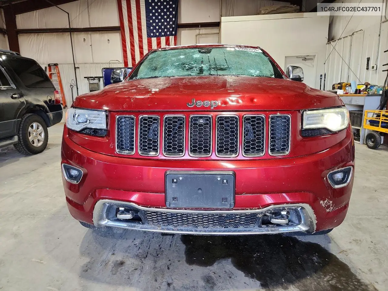 2014 JEEP GRAND CHEROKEE VIN 1C4RJFCG2EC437701 — фото 5