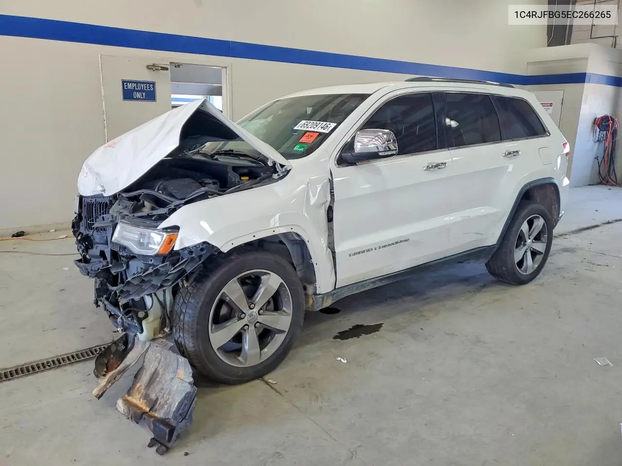 JEEP GRAND CHEROKEE 2014, VIN 1C4RJFBG5EC266265