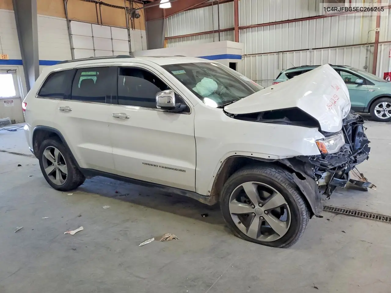2014 JEEP GRAND CHEROKEE VIN 1C4RJFBG5EC266265 — фото 4