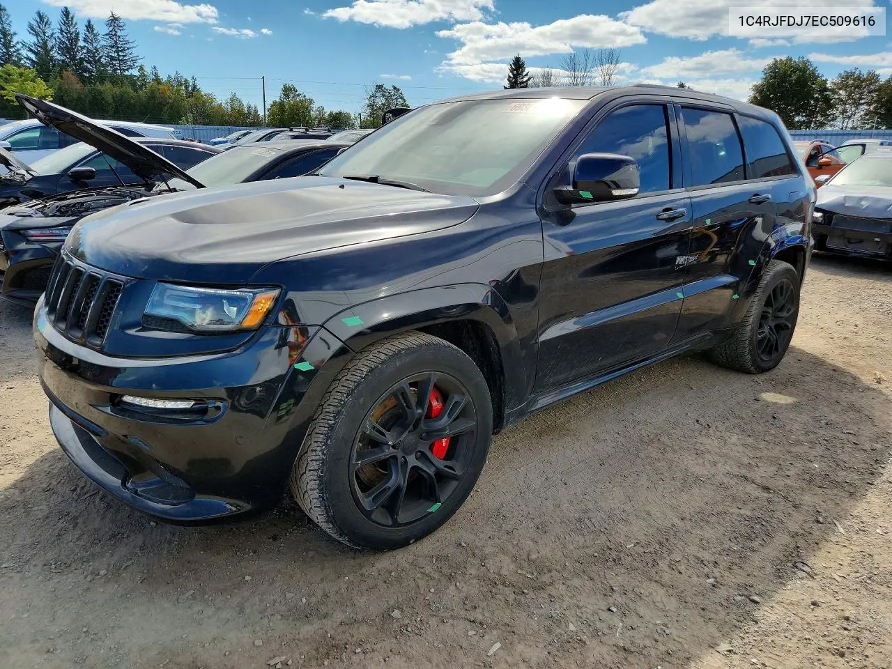 JEEP GRAND CHEROKEE 2014, VIN 1C4RJFDJ7EC509616