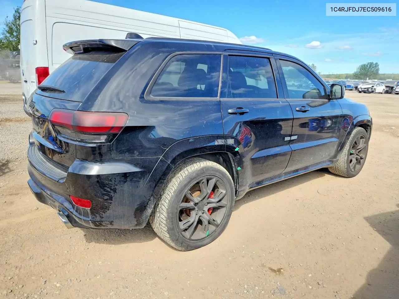 2014 JEEP GRAND CHEROKEE VIN 1C4RJFDJ7EC509616 — фото 3