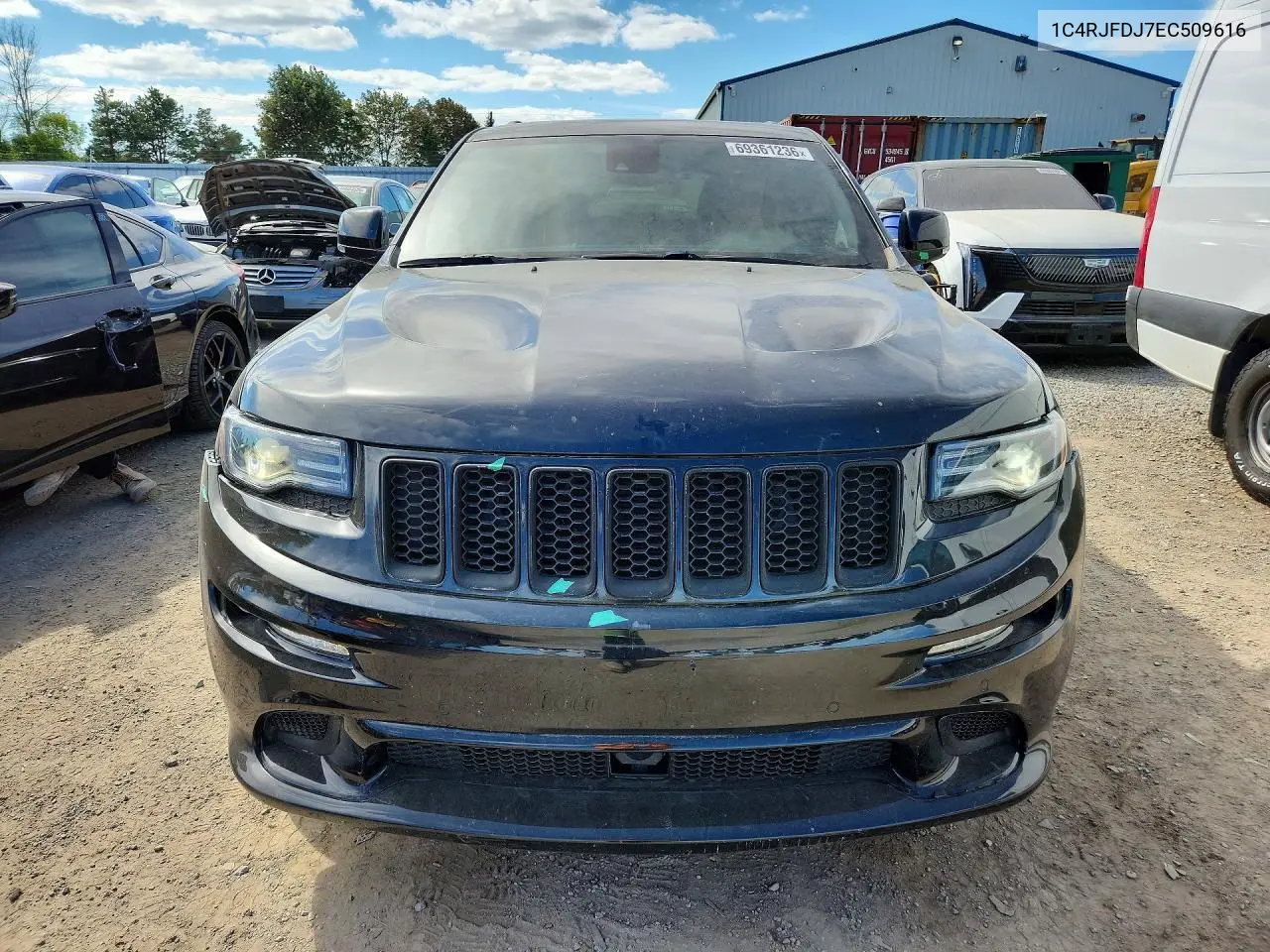 2014 JEEP GRAND CHEROKEE VIN 1C4RJFDJ7EC509616 — фото 5