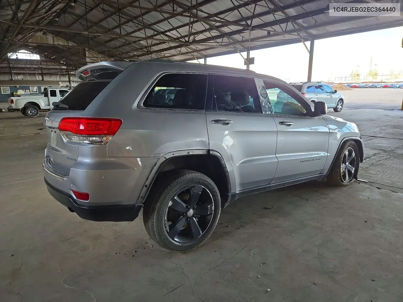 2014 JEEP GRAND CHEROKEE VIN 1C4RJEBG2EC364440 — фото 3
