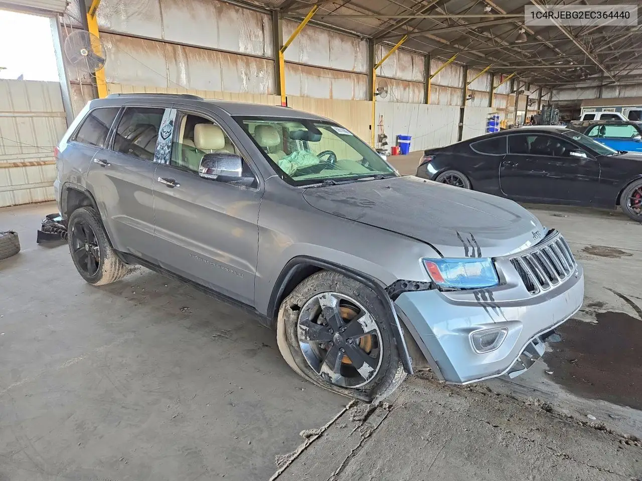 2014 JEEP GRAND CHEROKEE VIN 1C4RJEBG2EC364440 — фото 4
