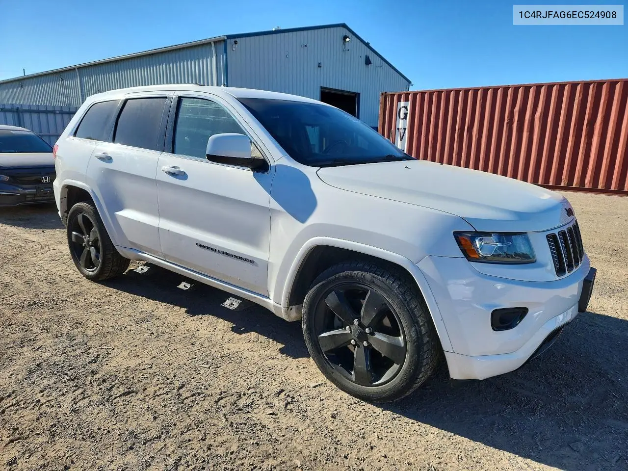 2014 JEEP GRAND CHEROKEE VIN 1C4RJFAG6EC524908 — фото 4
