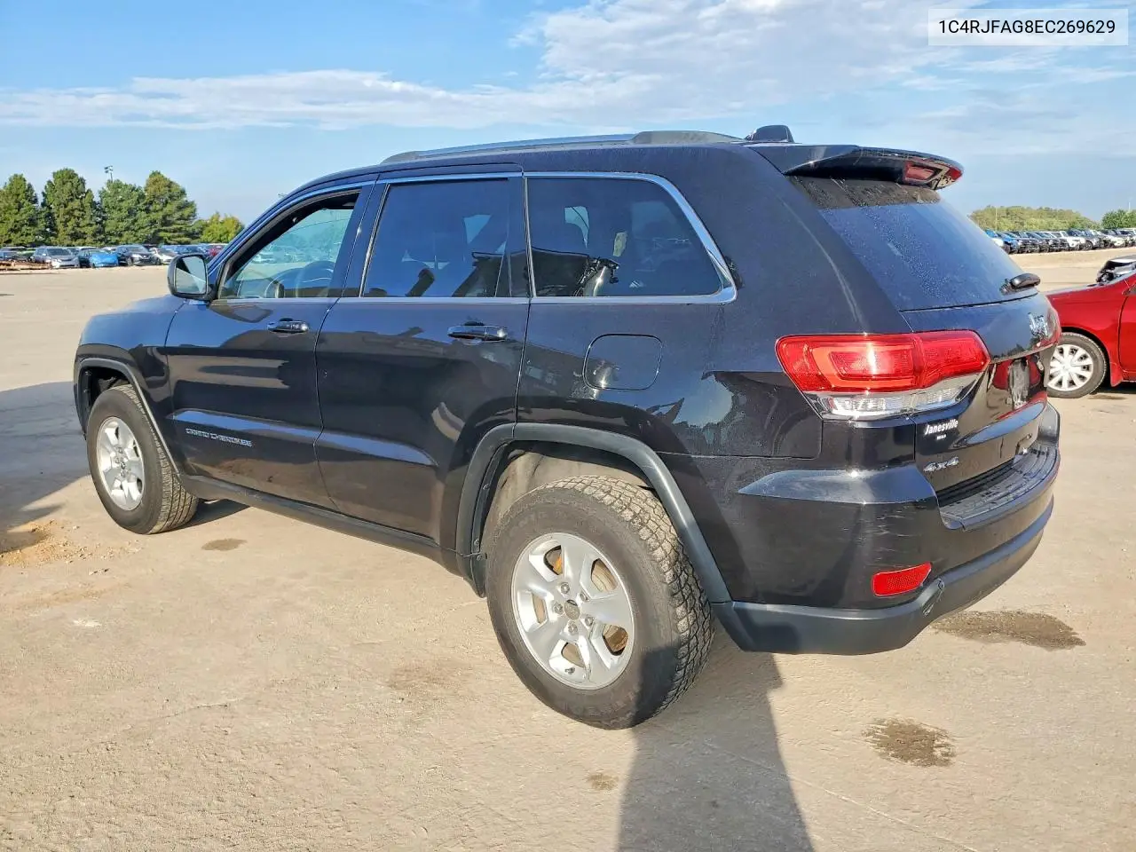 2014 JEEP GRAND CHEROKEE VIN 1C4RJFAG8EC269629 — фото 2