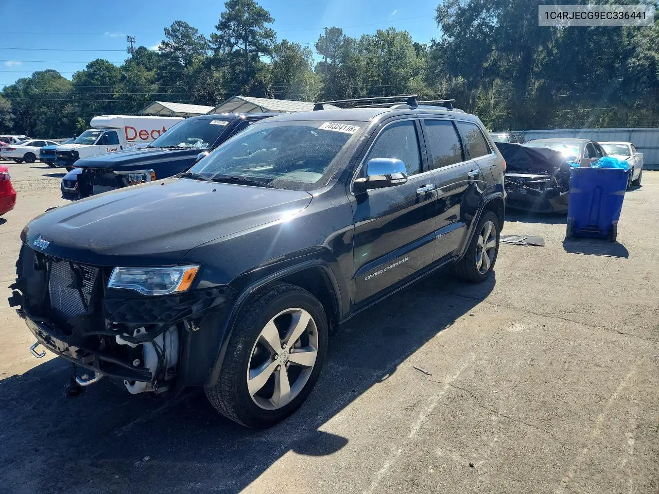 JEEP GRAND CHEROKEE 2014, VIN 1C4RJECG9EC336441