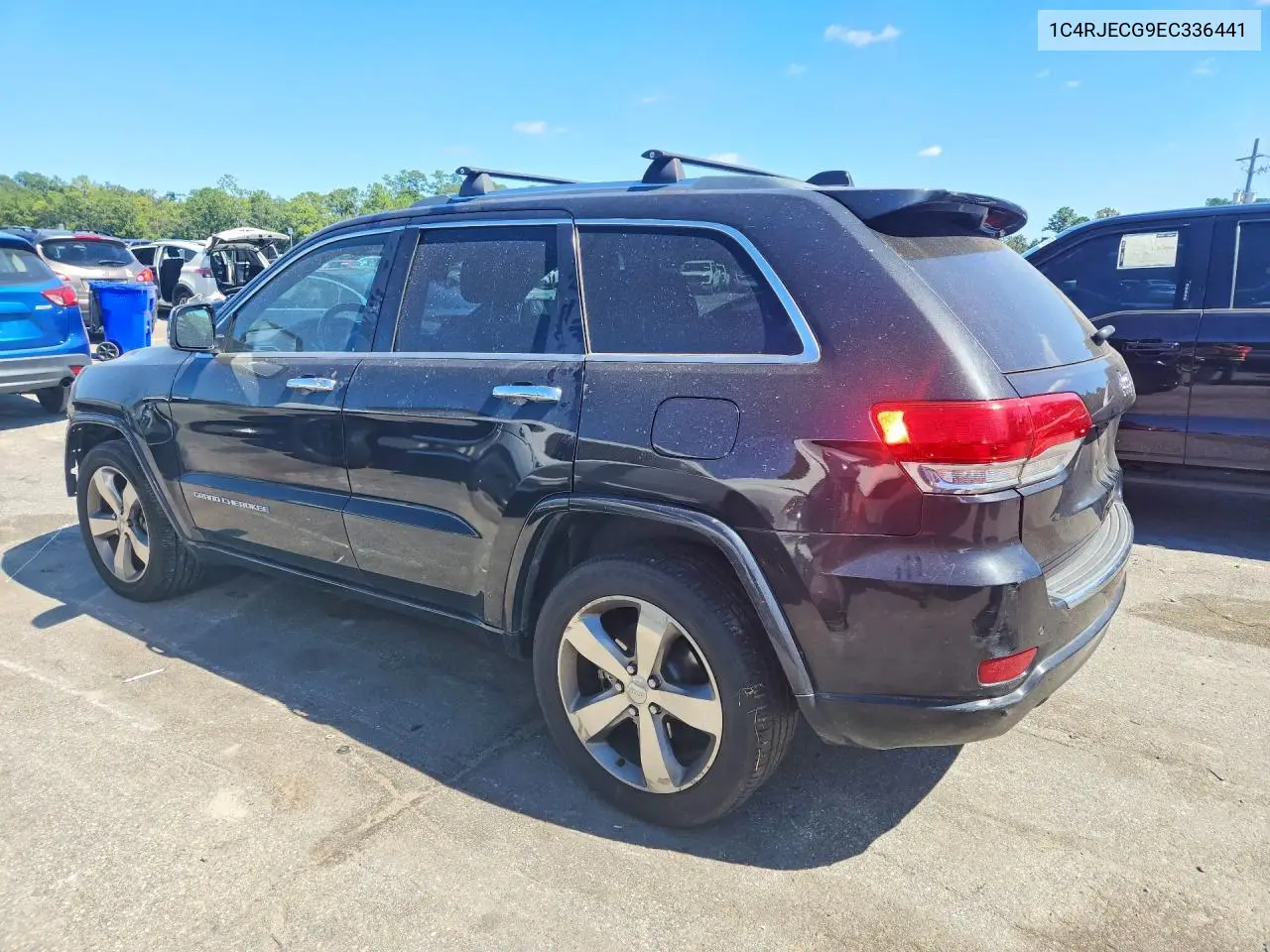 2014 JEEP GRAND CHEROKEE VIN 1C4RJECG9EC336441 — фото 2