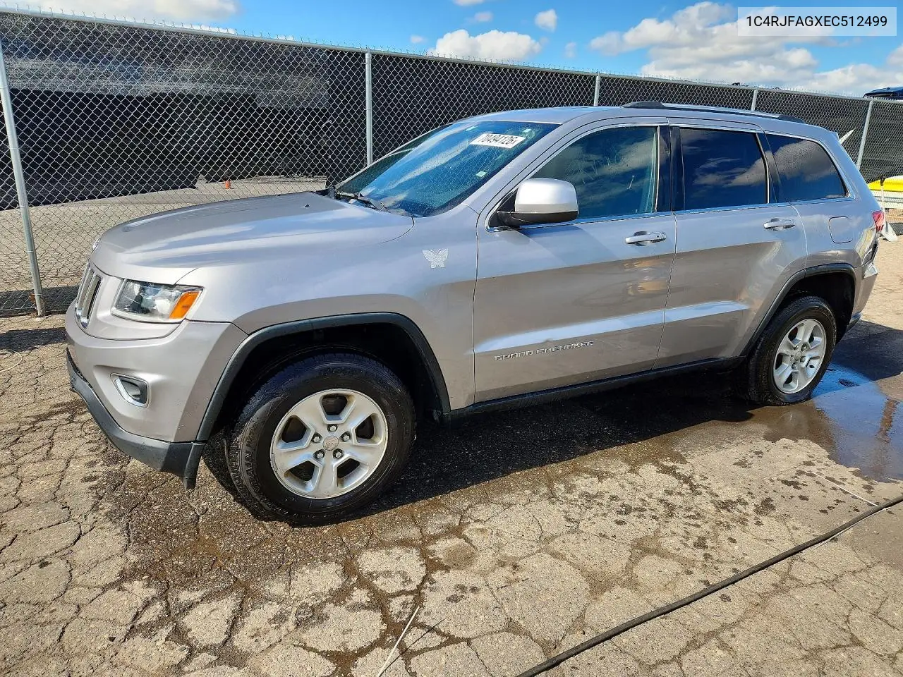 JEEP GRAND CHEROKEE 2014, VIN 1C4RJFAGXEC512499
