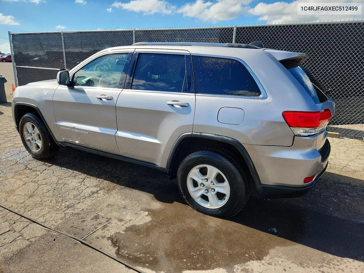 2014 JEEP GRAND CHEROKEE VIN 1C4RJFAGXEC512499 — фото 2