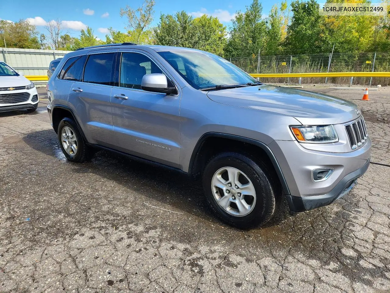 2014 JEEP GRAND CHEROKEE VIN 1C4RJFAGXEC512499 — фото 4