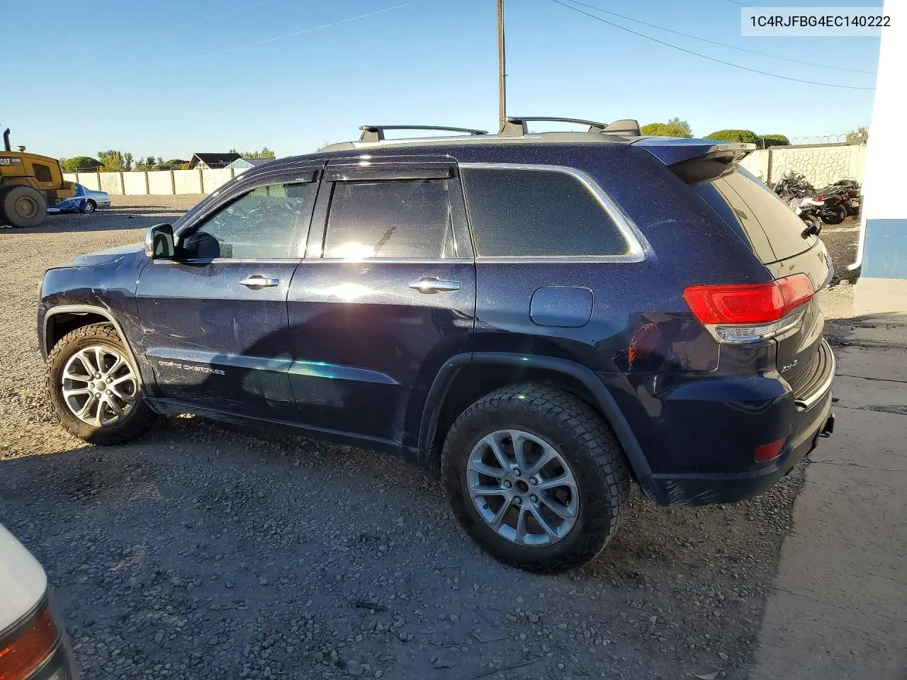 2014 JEEP GRAND CHEROKEE VIN 1C4RJFBG4EC140222 — фото 2