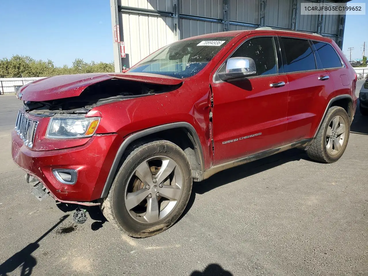 JEEP GRAND CHEROKEE 2014, VIN 1C4RJFBG5EC199652
