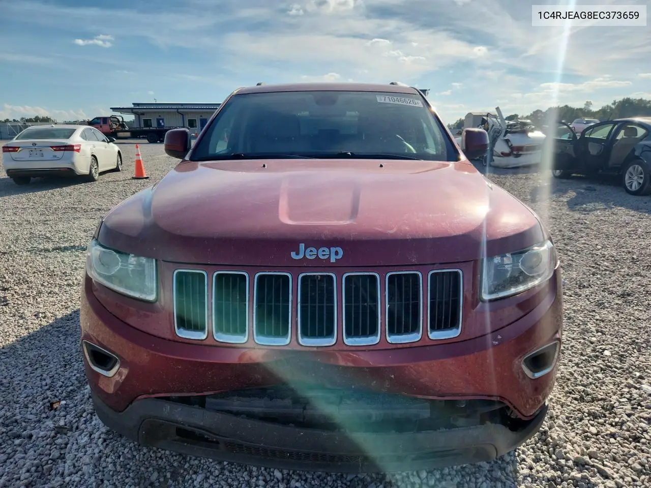 2014 JEEP GRAND CHEROKEE VIN 1C4RJEAG8EC373659 — фото 5