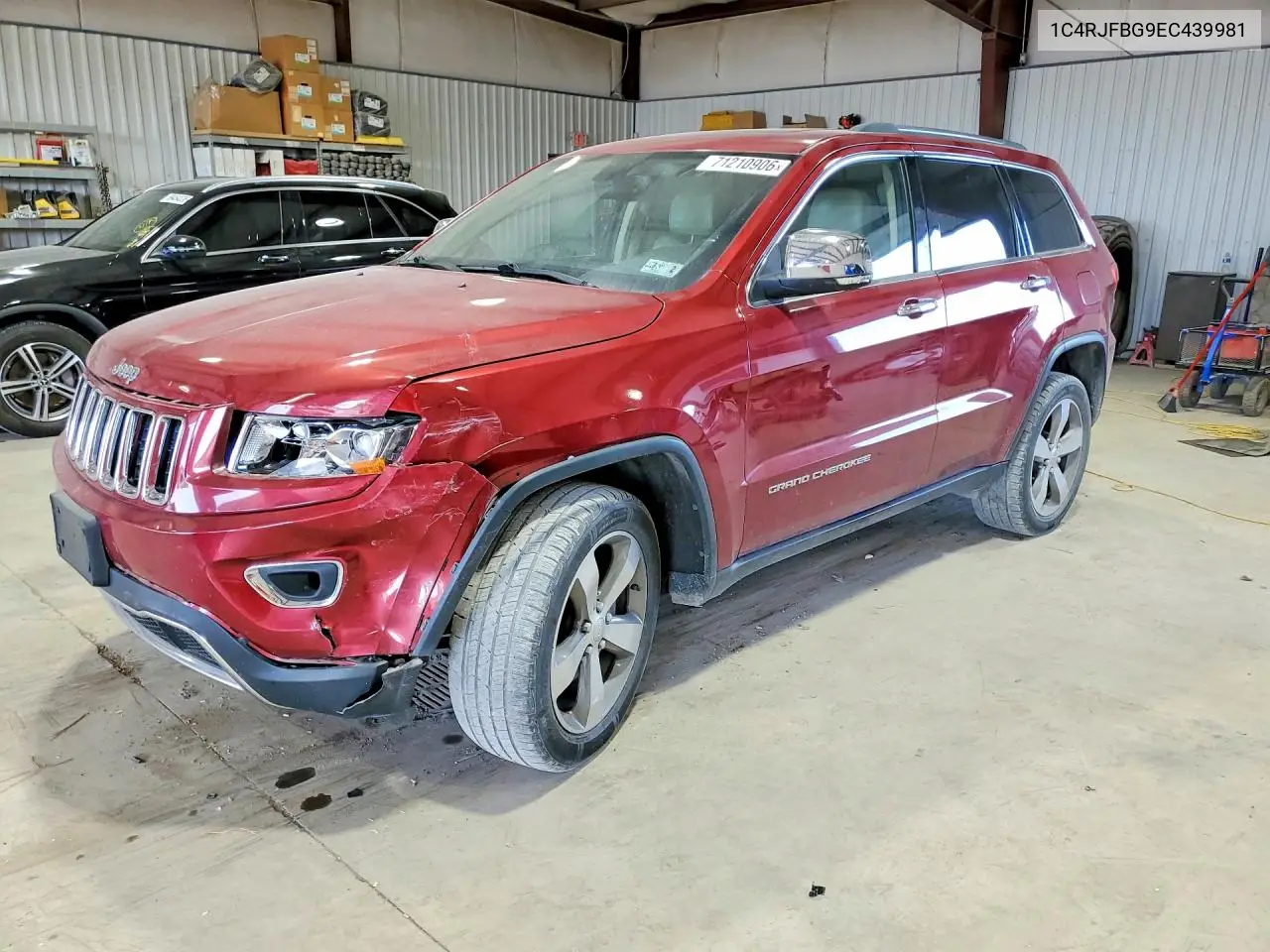 JEEP GRAND CHEROKEE 2014, VIN 1C4RJFBG9EC439981