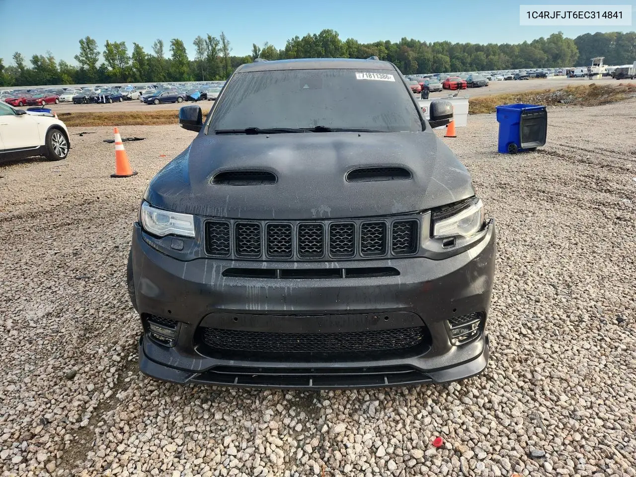 2014 JEEP GRAND CHEROKEE VIN 1C4RJFJT6EC314841 — фото 5