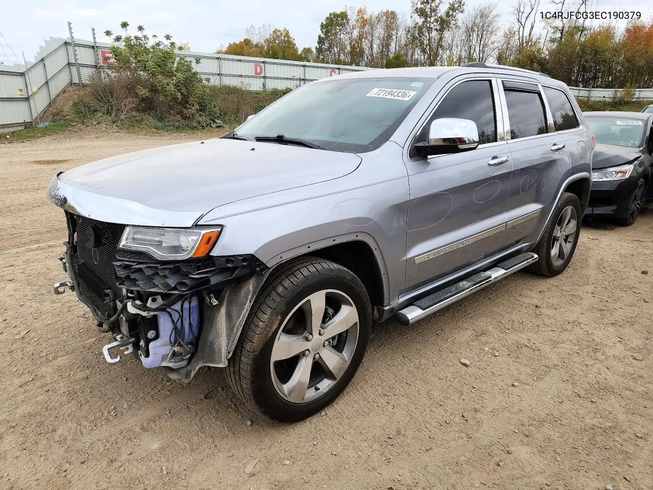 JEEP GRAND CHEROKEE 2014, VIN 1C4RJFCG3EC190379