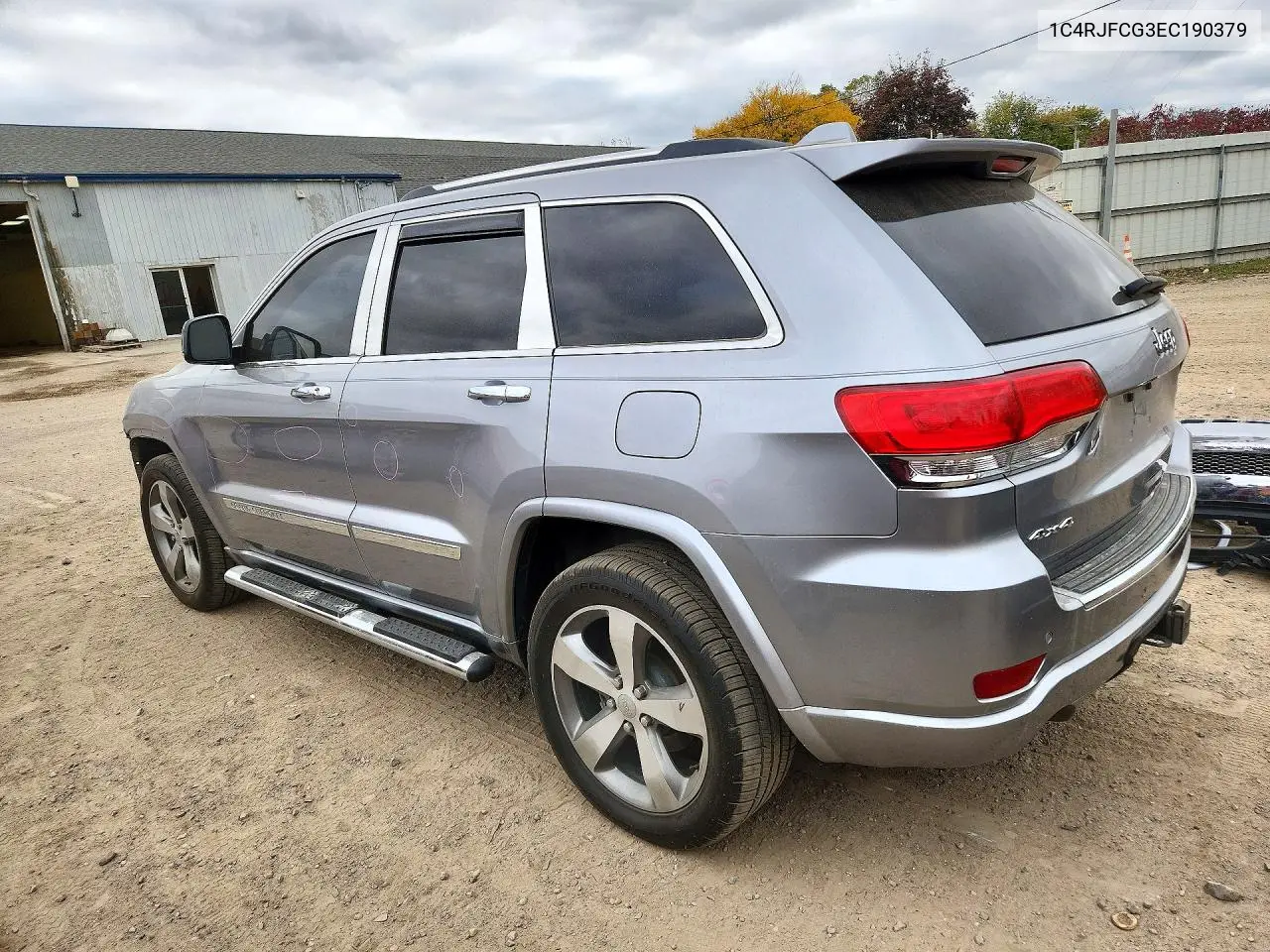 2014 JEEP GRAND CHEROKEE VIN 1C4RJFCG3EC190379 — фото 2