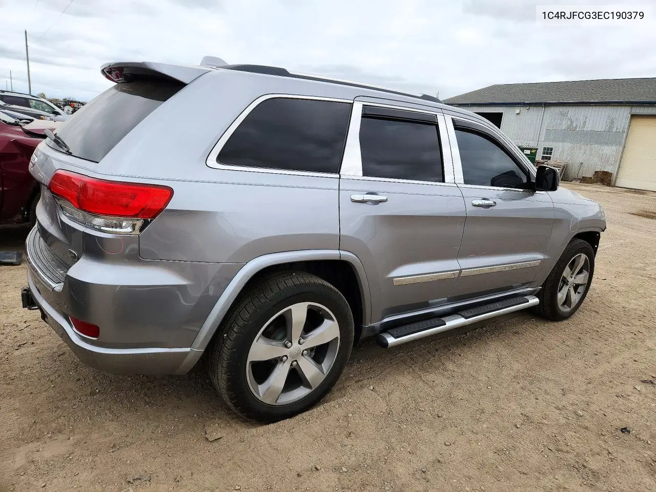 2014 JEEP GRAND CHEROKEE VIN 1C4RJFCG3EC190379 — фото 3