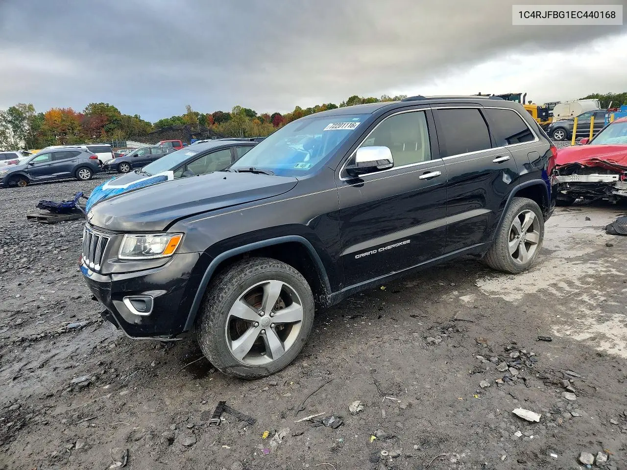 JEEP GRAND CHEROKEE 2014, VIN 1C4RJFBG1EC440168