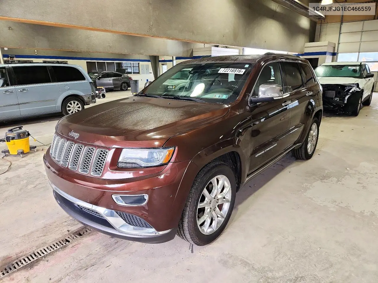 JEEP GRAND CHEROKEE 2014, VIN 1C4RJFJG1EC466559