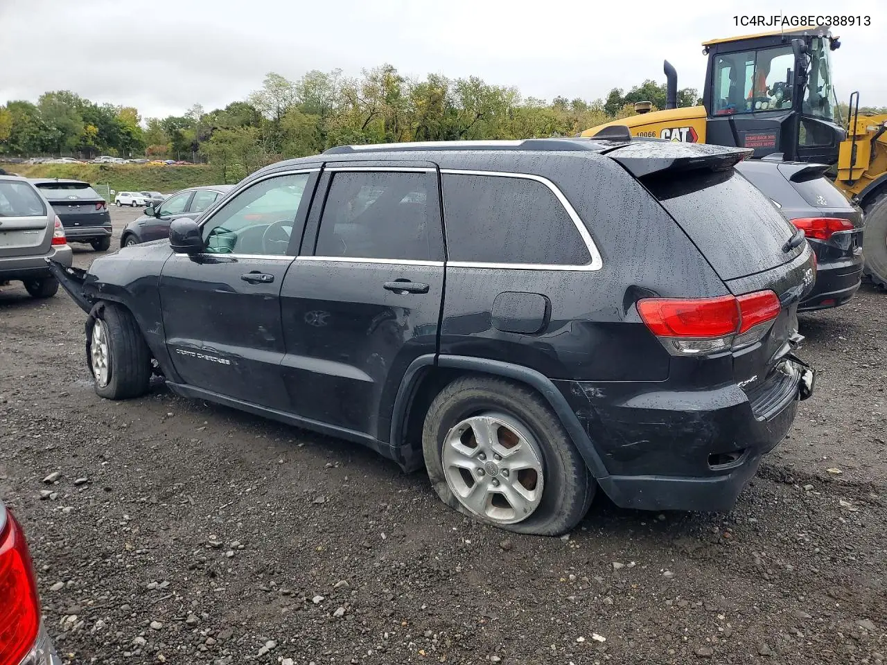 2014 JEEP GRAND CHEROKEE VIN 1C4RJFAG8EC388913 — фото 2
