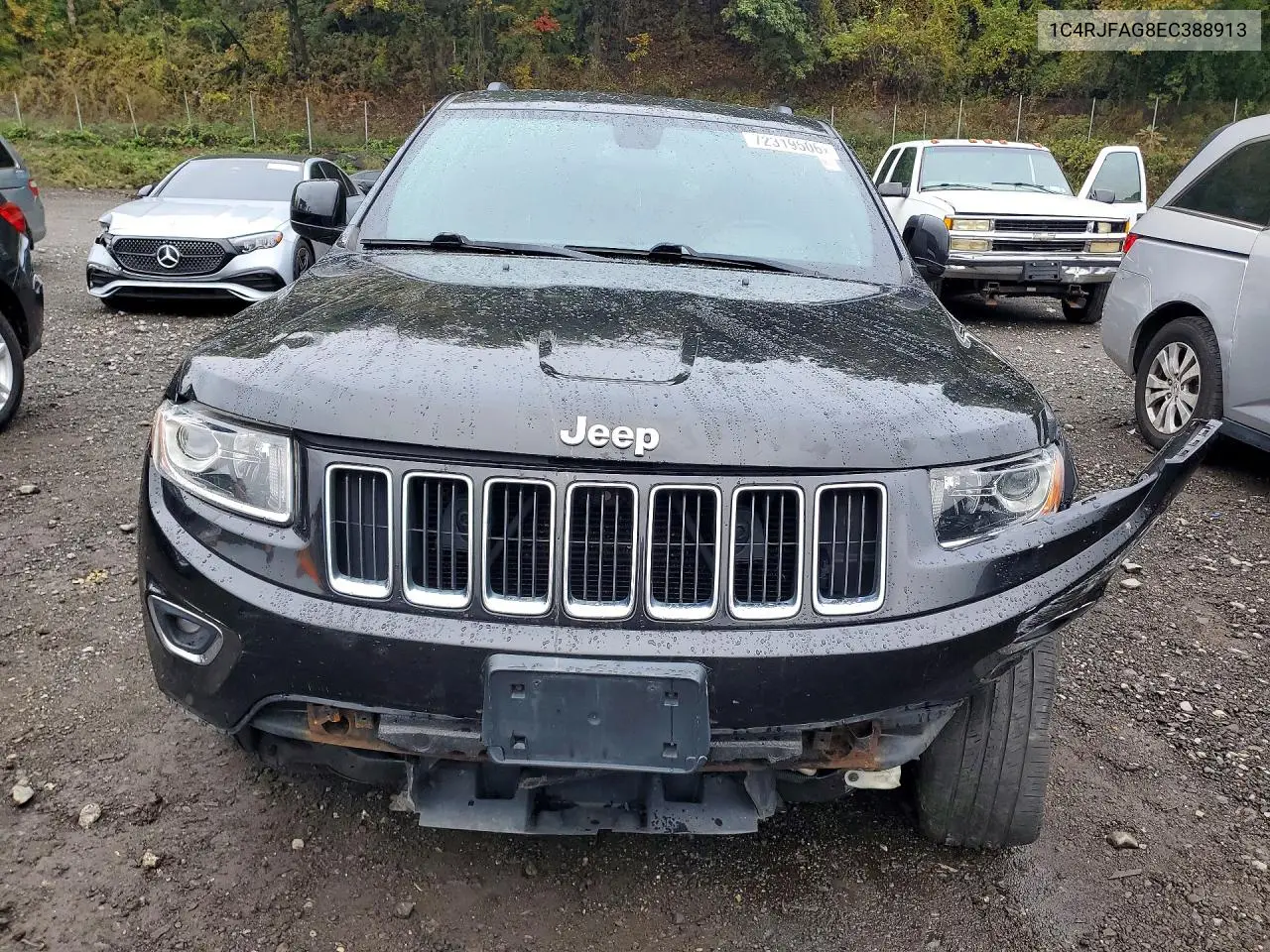 2014 JEEP GRAND CHEROKEE VIN 1C4RJFAG8EC388913 — фото 5