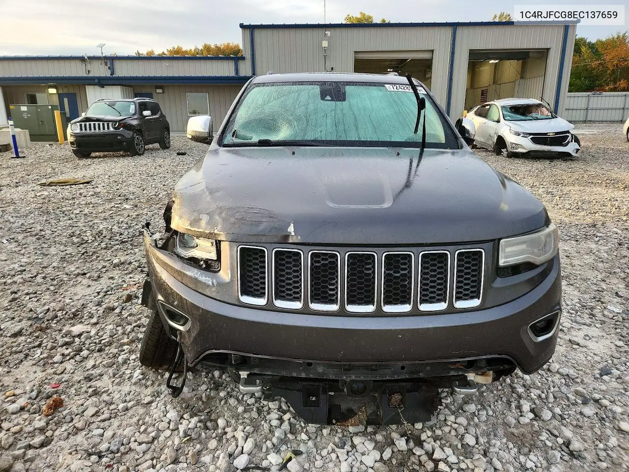 2014 JEEP GRAND CHEROKEE VIN 1C4RJFCG8EC137659 — фото 5