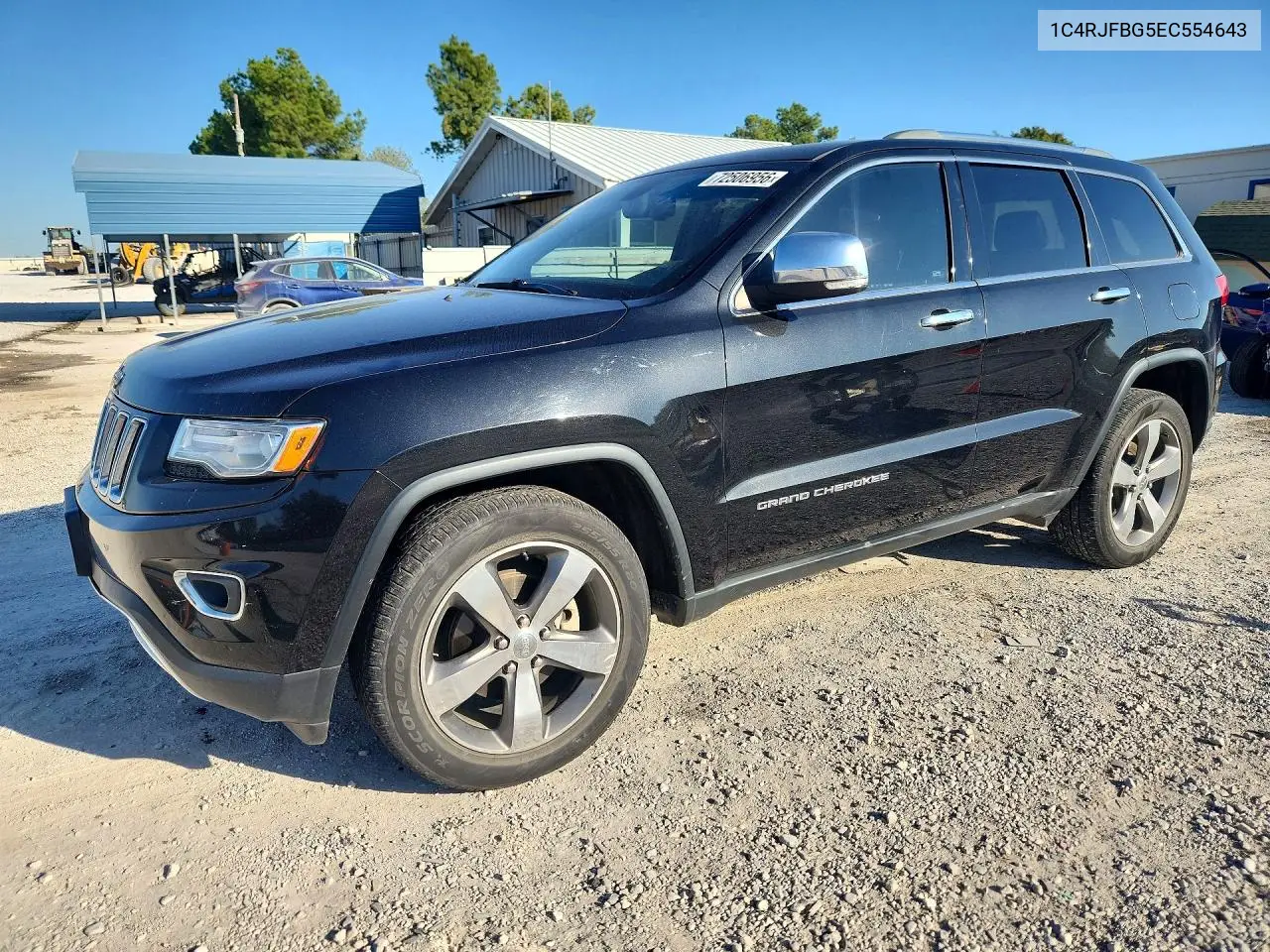 JEEP GRAND CHEROKEE 2014, VIN 1C4RJFBG5EC554643