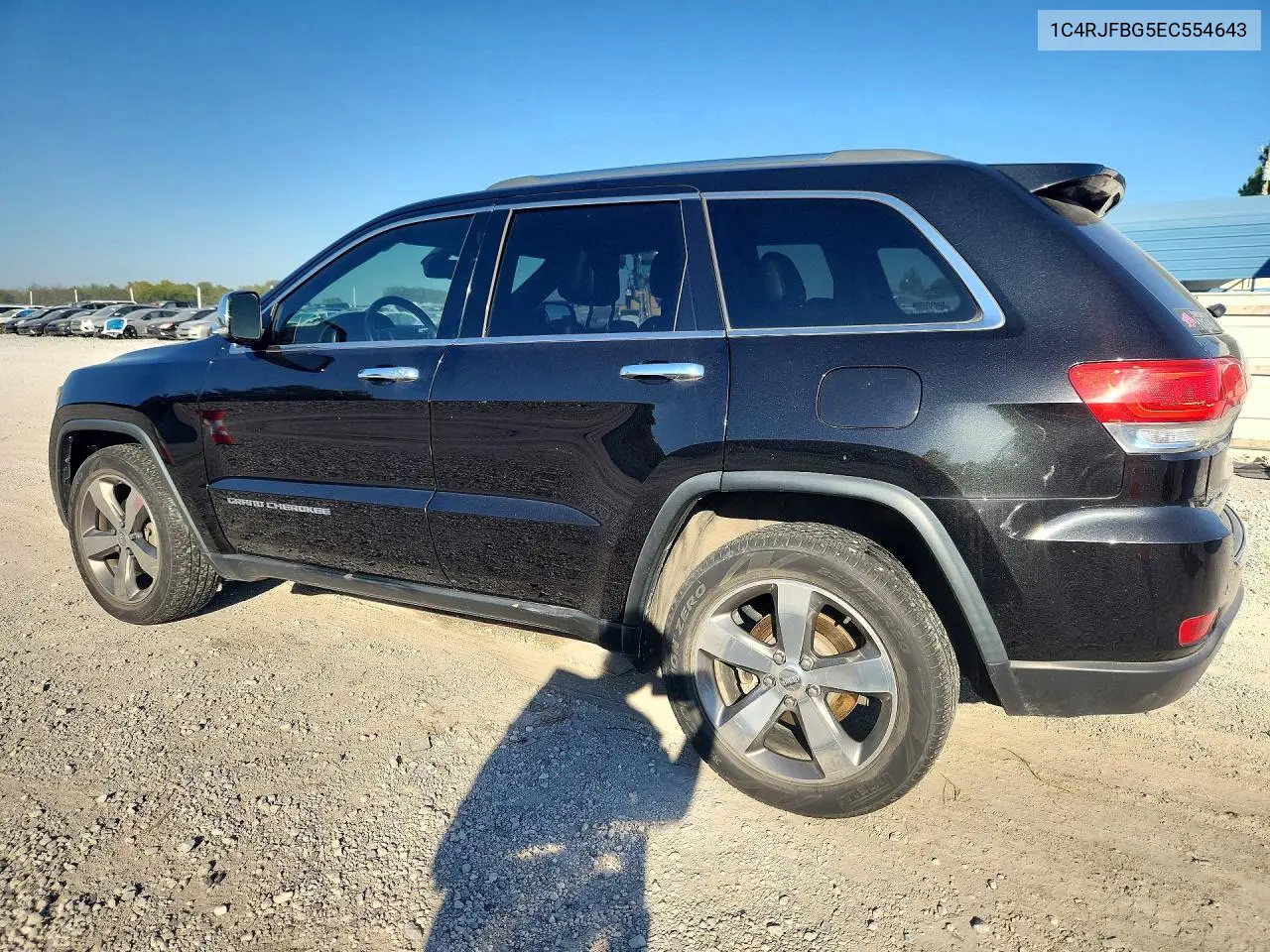 2014 JEEP GRAND CHEROKEE VIN 1C4RJFBG5EC554643 — фото 2