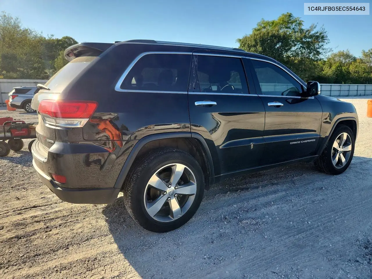 2014 JEEP GRAND CHEROKEE VIN 1C4RJFBG5EC554643 — фото 3