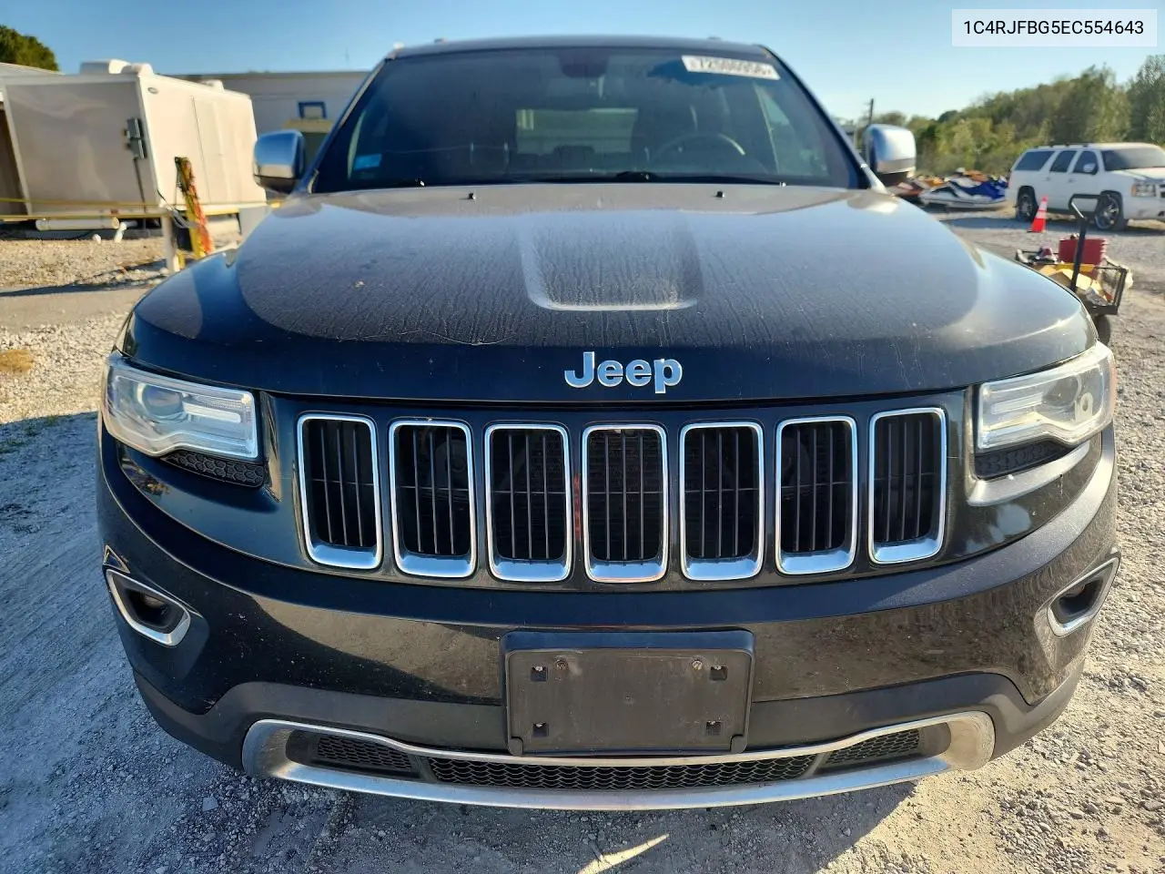 2014 JEEP GRAND CHEROKEE VIN 1C4RJFBG5EC554643 — фото 5