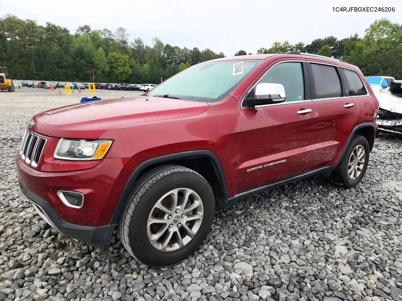 JEEP GRAND CHEROKEE 2014, VIN 1C4RJFBGXEC246206
