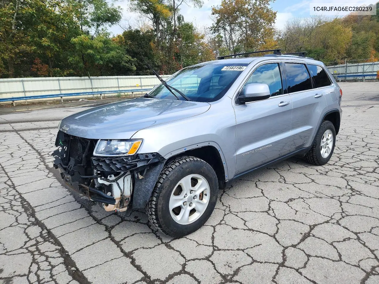 JEEP GRAND CHEROKEE 2014, VIN 1C4RJFAG6EC280239