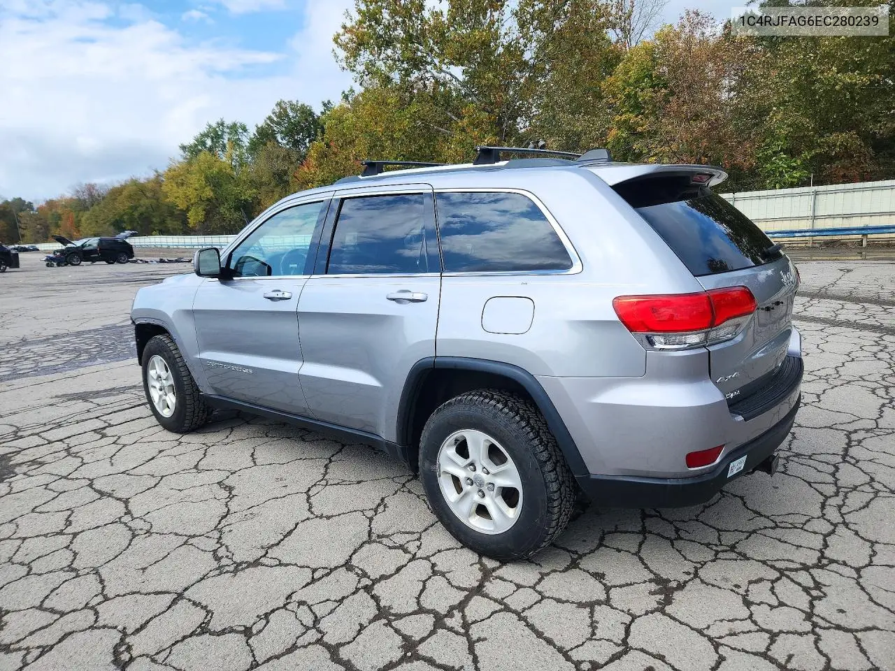 2014 JEEP GRAND CHEROKEE VIN 1C4RJFAG6EC280239 — фото 2