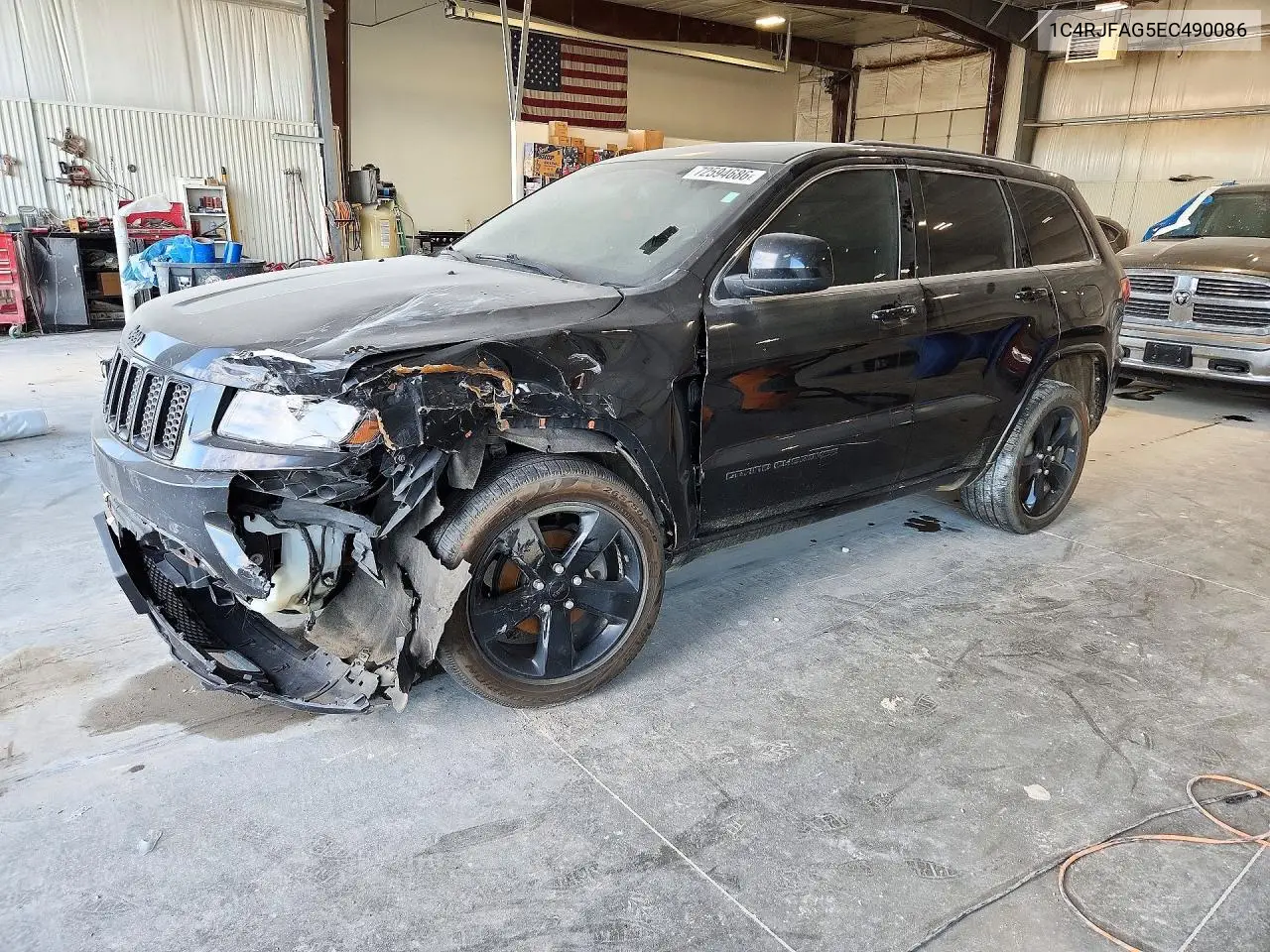 JEEP GRAND CHEROKEE 2014, VIN 1C4RJFAG5EC490086