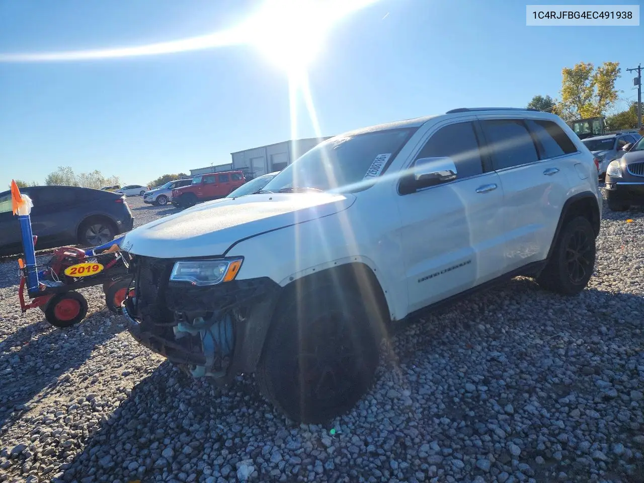 JEEP GRAND CHEROKEE 2014, VIN 1C4RJFBG4EC491938
