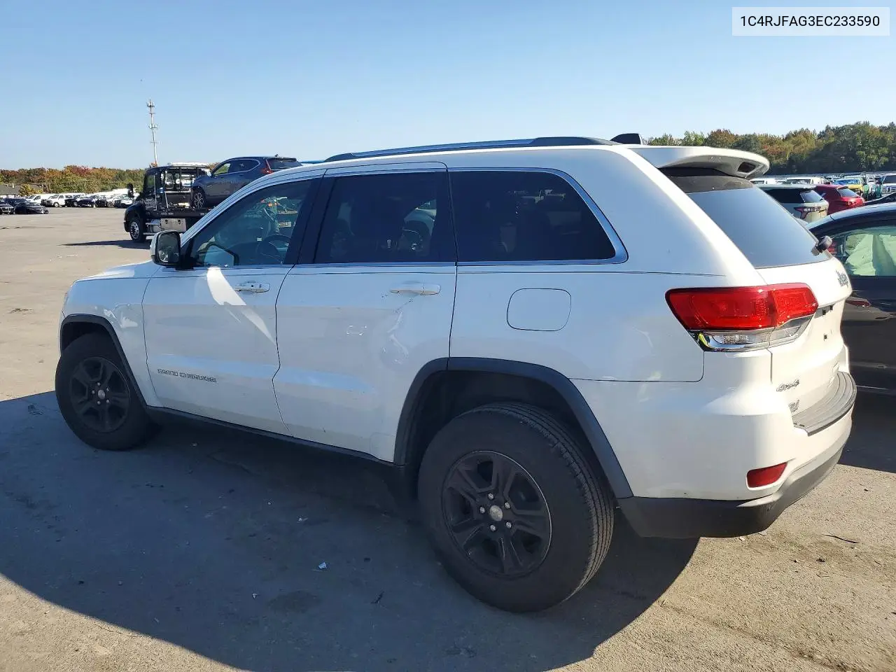 2014 JEEP GRAND CHEROKEE VIN 1C4RJFAG3EC233590 — фото 2