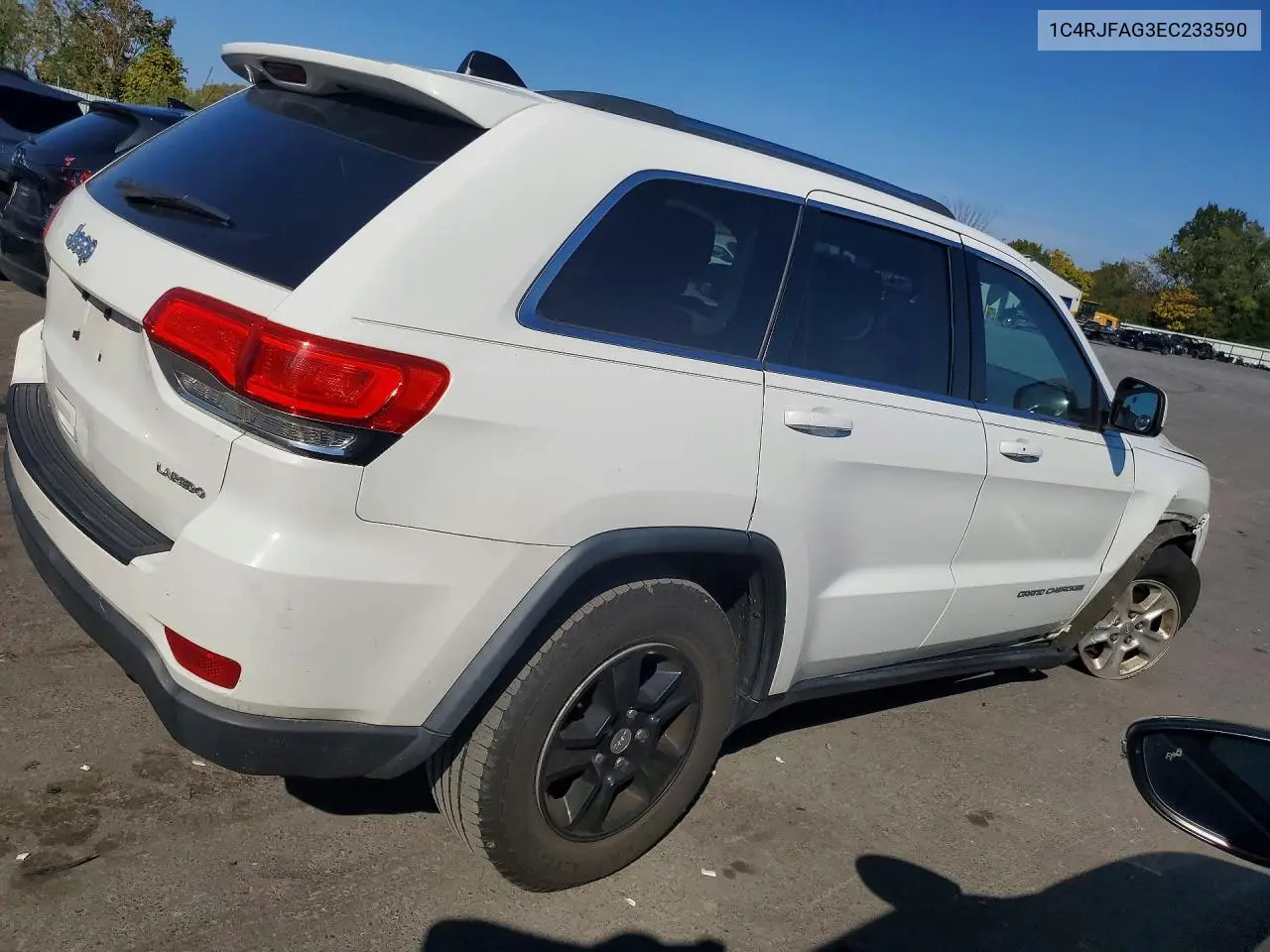 2014 JEEP GRAND CHEROKEE VIN 1C4RJFAG3EC233590 — фото 3