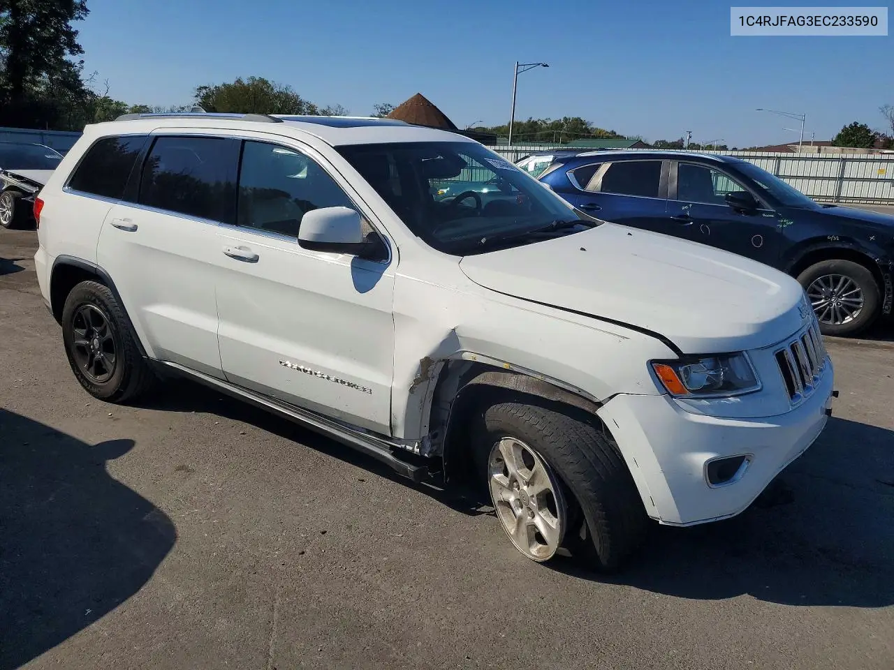 2014 JEEP GRAND CHEROKEE VIN 1C4RJFAG3EC233590 — фото 4